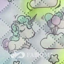Quilting Fabric | MSF-028 | Multicolour Unicorn