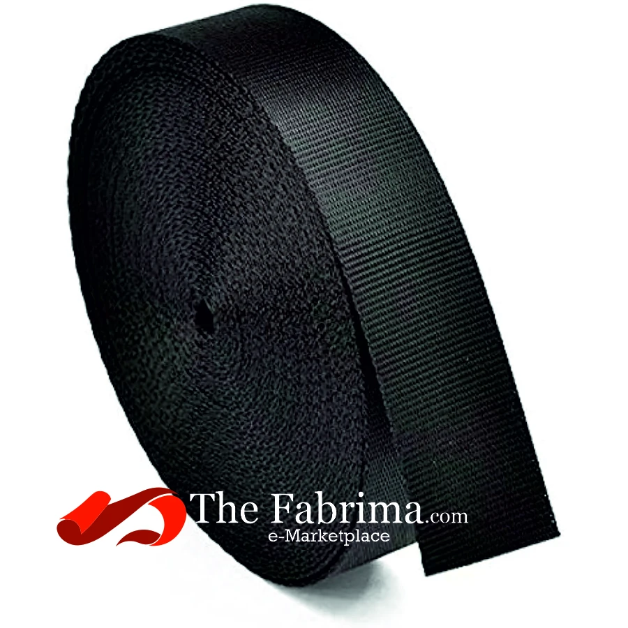 PP Basket Niwar | 2 Inch | 50 Mtr | Premium Quality | Black