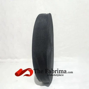 PP Mini Cord Niwar | 1.25 Inch | 50 Mtr | Black