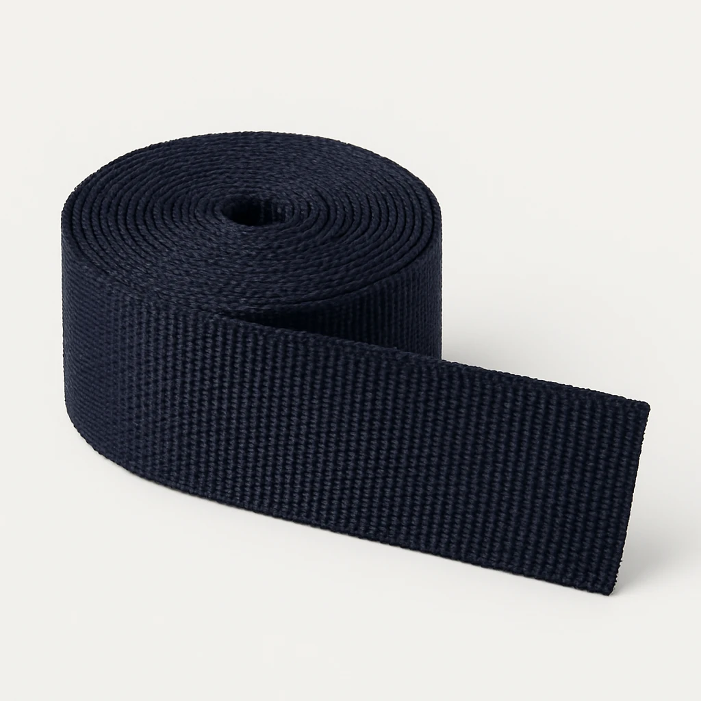 Navy Blue Roto Webbing Roll – 1 Inch | 50 Meters | 600 Grams