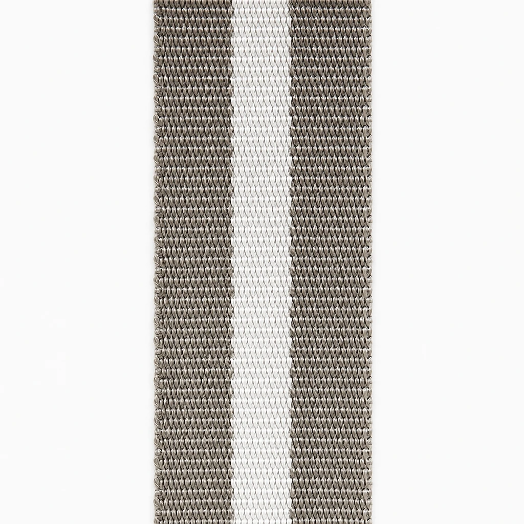 Grey Centre White Basket Tape – 1 inch | 50 mtr | 520 grm