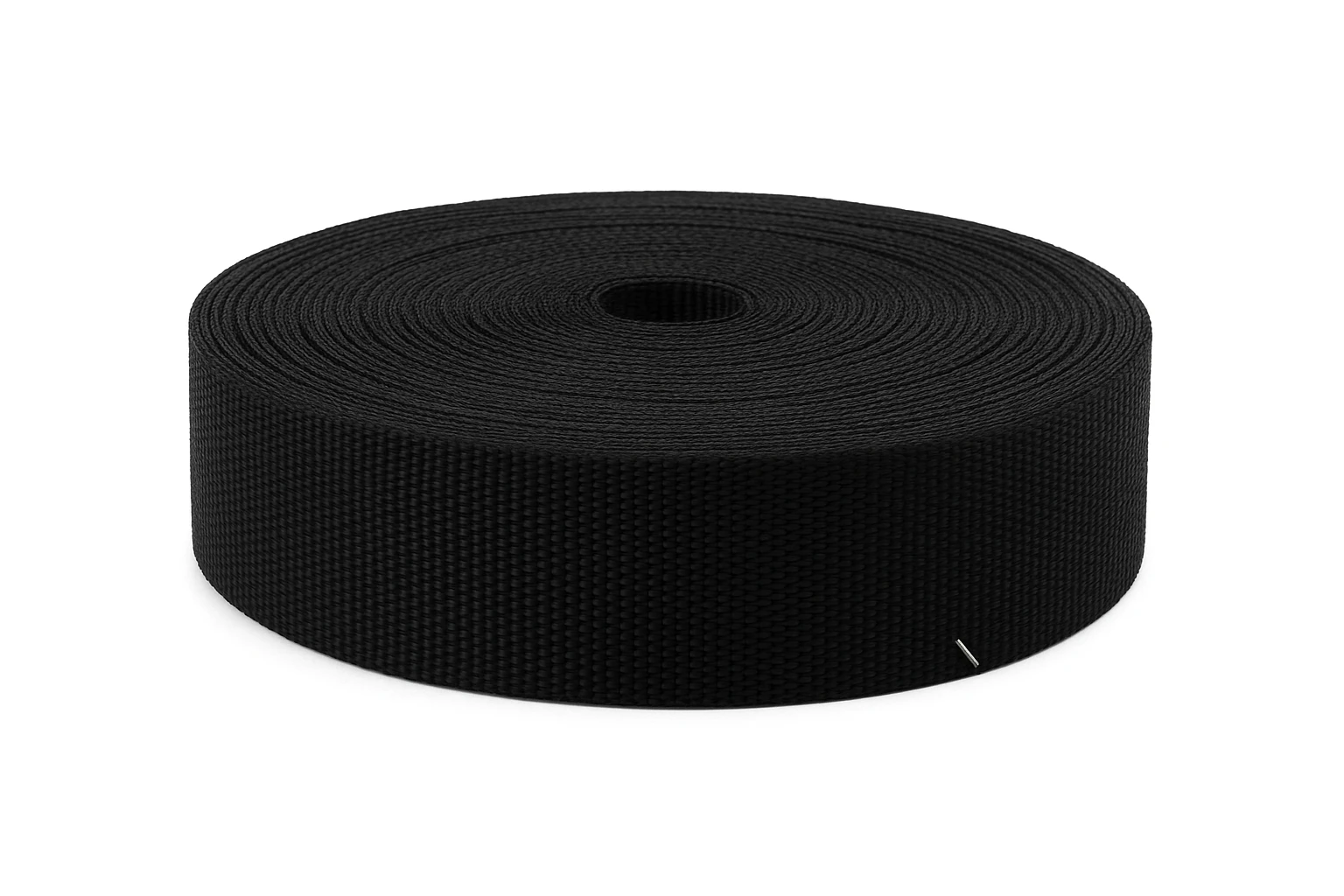 Black Basket Tape 30mm – Heavy Duty Woven Webbing Roll (100 Mtr, 650 Grm)